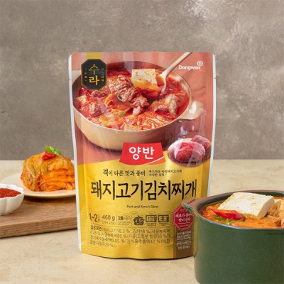 [저온] 동원 양반 수라 돼지고기김치찌개 460g