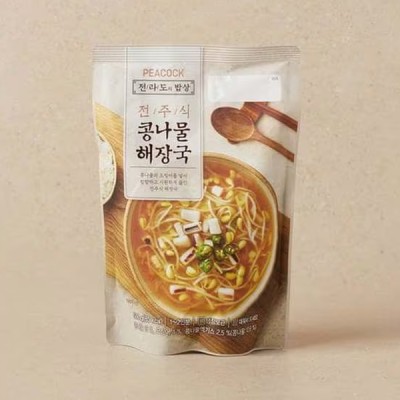 [저온]피코크 전주식 콩나물해장국 500g