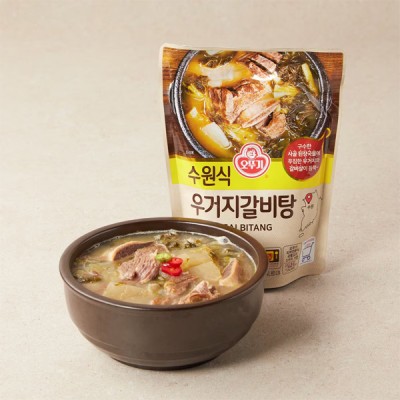 [저온] 오뚜기 수원식 우거지갈비탕 500G