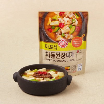 [저온] 오뚜기 마포식 차돌된장찌개 500g