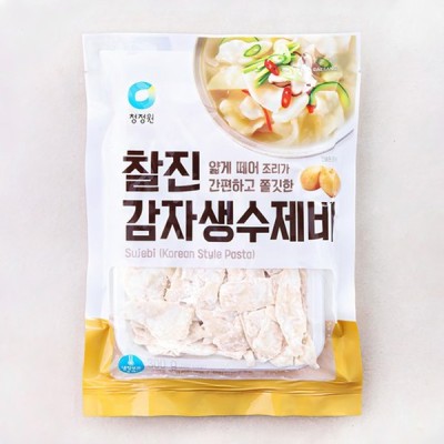 [저온] 청정원 찰진 감자 생수제비 2~3인분, 300g, 1개