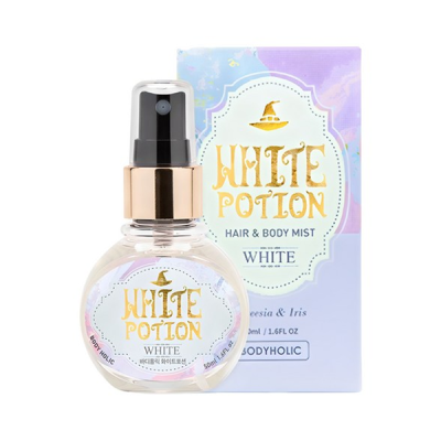 [저온] 바디홀릭 화이트포션 바디미스트, 50ml, 1개