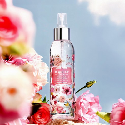 [저온] 부케가르니 프래그런스드 헤어 앤 바디미스트 화이트머스크, 145ml, 1개