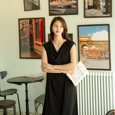 [공동구매][주문마감 07/18(금), 순차배송]_여리원피스_블랙