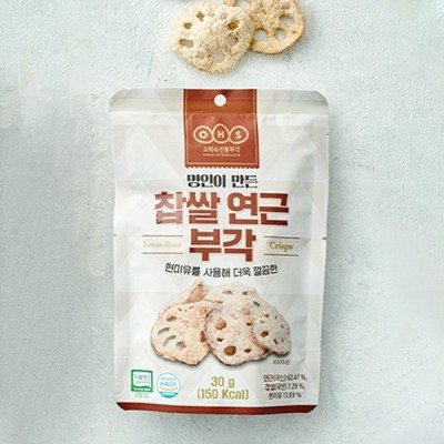 [실온] [오희숙부각] 찹쌀 연근 부각 30g