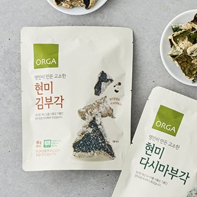 [실온] [올가] 현미 김부각 40g