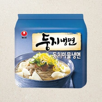 [실온] 농심 둥지 동치미 물냉면, 4개, 1개
