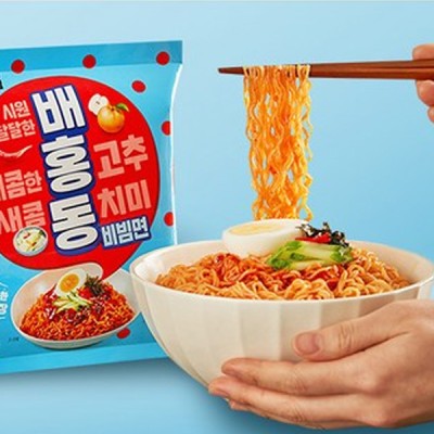 [실온] 배홍동비빔면(137g*4), 1개