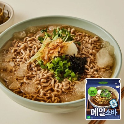 [실온] [풀무원] 자연건면 메밀소바 464g, 2개