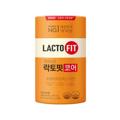 [실온] 종근당건강 락토핏 코어 60포, 1개