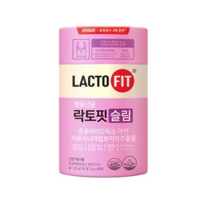 [실온] 종근당건강 락토핏 슬림 60포, 1개