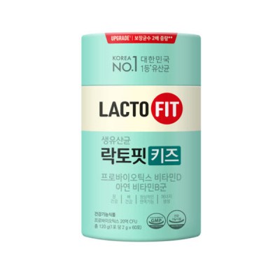 [실온] 종근당건강 락토핏 키즈 60포, 1개