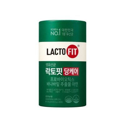 [실온] 종근당건강 락토핏 당케어 60포, 1개