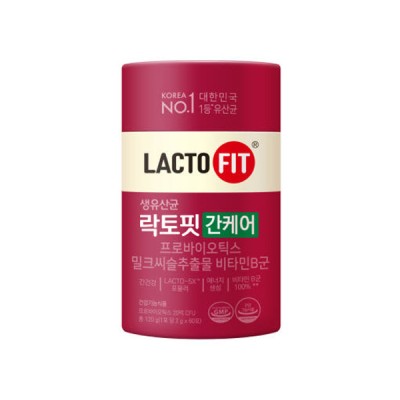 [실온] 종근당건강 락토핏 간케어 60포, 1개
