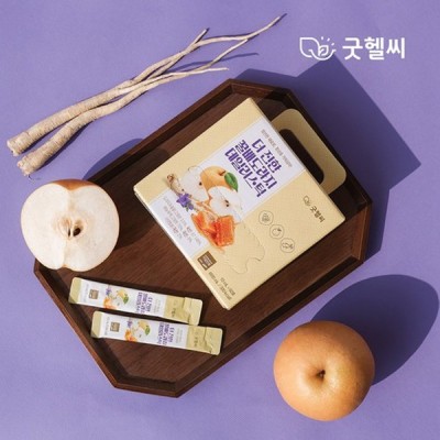 [실온] 굿헬씨 더진한 꿀배도라지 데일리스틱 60포, 1개, 600ml