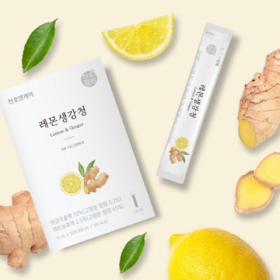 [실온] 하루활력 레몬생강청, 300ml, 1개