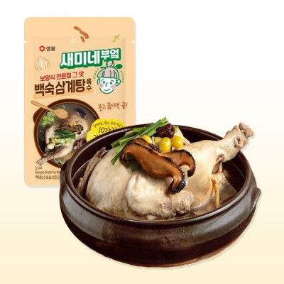 [실온] 새미네부엌 백숙 삼계탕 육수, 100g, 1개