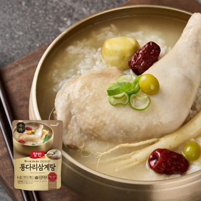 [저온] 양반 수라 통다리 삼계탕, 460g, 1개