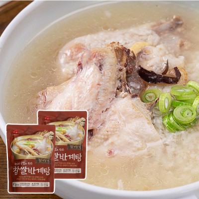 [저온] 마니커에프앤지 찹쌀 반계탕 냉장, 600g, 2개