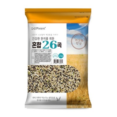[실온] 건강한 밥상 혼합 26곡, 1kg, 1개