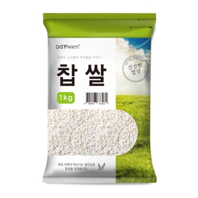 [실온] 건강한밥상 찹쌀, 1kg, 1개