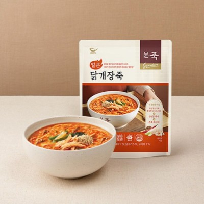[실온] [본죽] 얼큰닭개장죽 330g