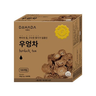 [실온] 다하다 국산 우엉차 1g*100