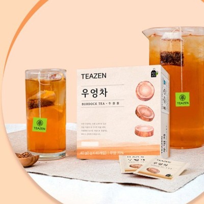 [실온] 티젠 우엉차 40g*40