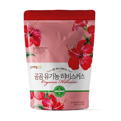 [실온] 곰곰 유기농 히비스커스 삼각티백 1.5g*50