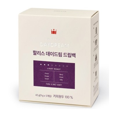 [실온] 할리스 데이드림 드립백커피 9g*5