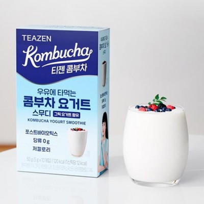 [실온] 티젠 요거트 스무디 콤부차 5g*10개입