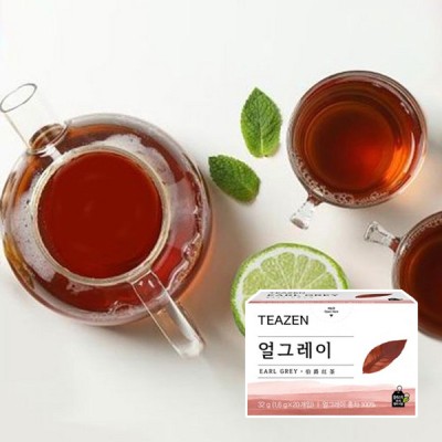 [실온] 티젠 얼그레이 홍차 1.6g*20개입, 2개