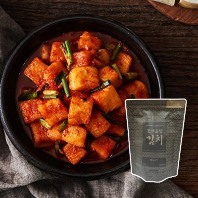 [저온] [피코크] 조선호텔_프리미엄 깍두기 1kg