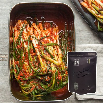 [저온] [피코크] 조선호텔_프리미엄 파김치 1kg