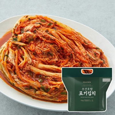 [저온] [피코크] 조선호텔_배추김치 4kg