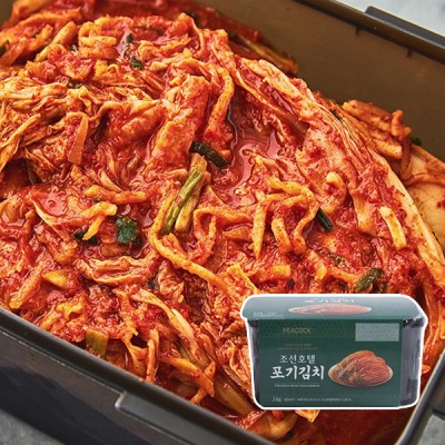 [저온] [피코크] 조선호텔_포기김치 3kg