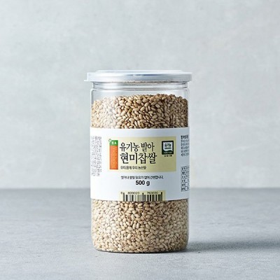 [실온] [청오건강] 유기농 발아 현미찹쌀 500g