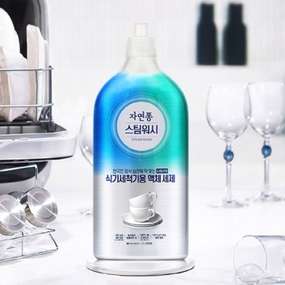 [실온] 자연퐁 스팀워시 식기세척기용 액체 세제, 1L, 1개