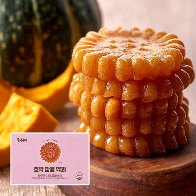 [실온] 꿀이구마 호박찹쌀약과 30g*20ea 600g, 1개