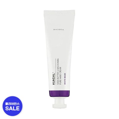 [분리배송/개별주문][쿤달] 시어버터 앤 마카다미아 퓨어 핸드크림 50ml_White Musk