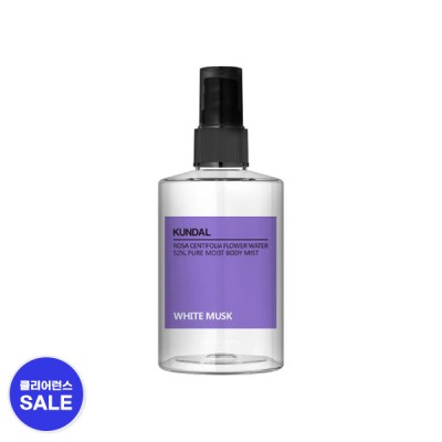 [분리배송/개별주문][쿤달] 퓨어 바디미스트_128ml_White Musk