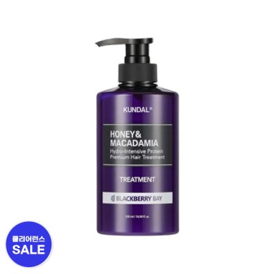 [분리배송/개별주문][쿤달] Honey & Macadamia Protein Treatment_500ml_Blackberry Bay